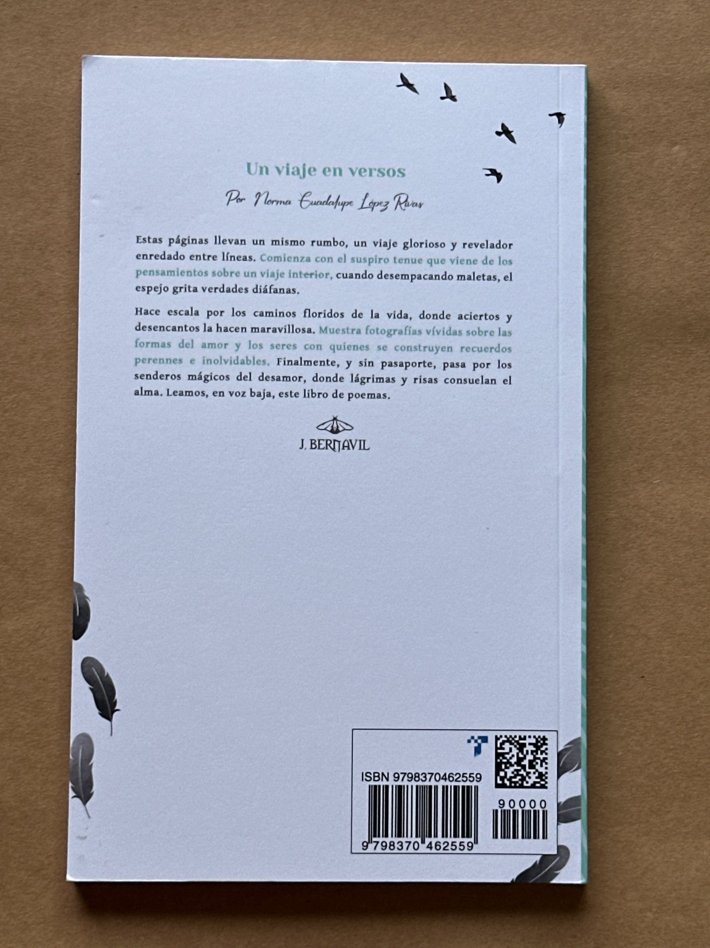 UN VIAJE EN VERSOS - Norma Guadalupe López
