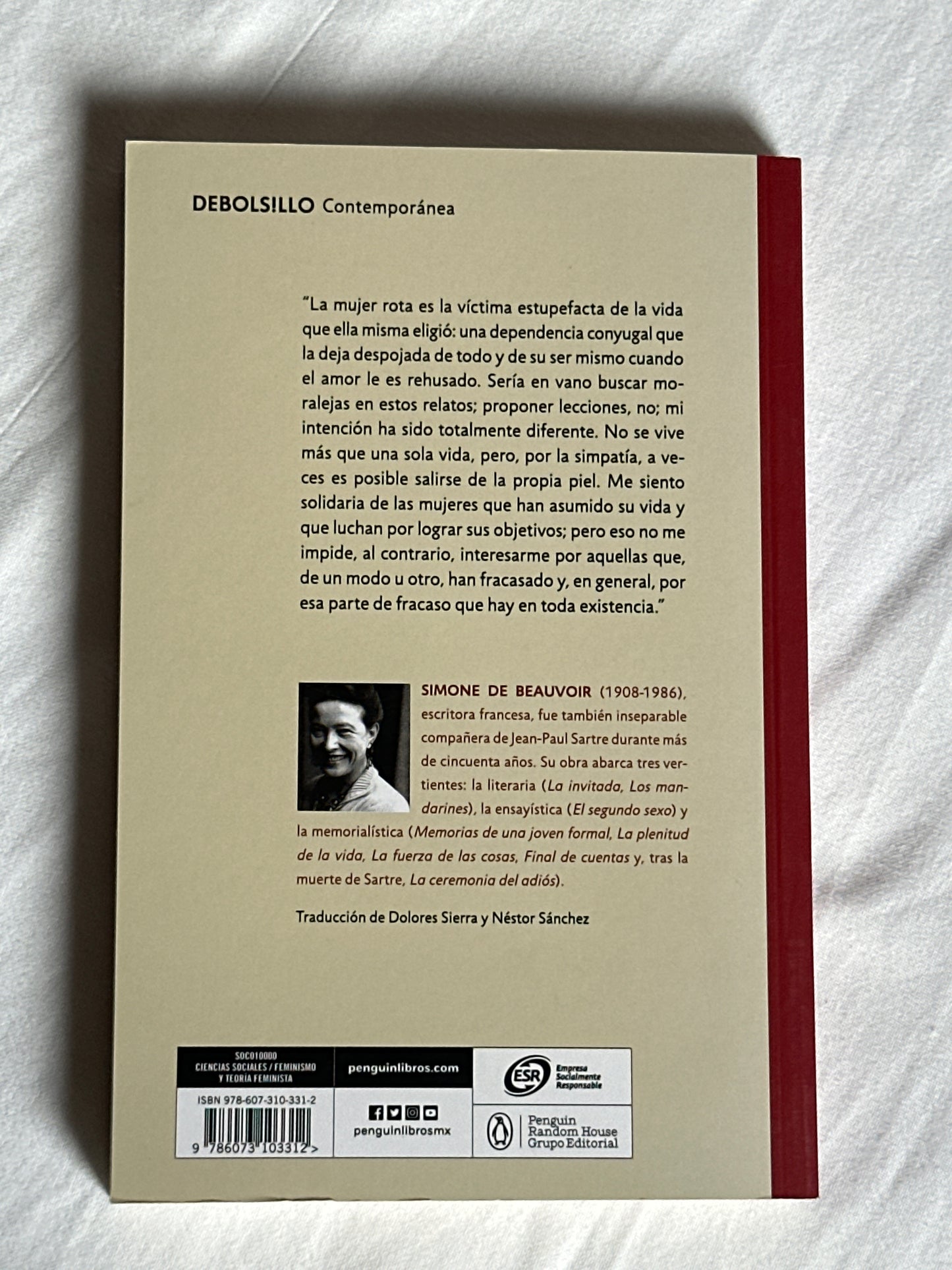 La mujer rota - Simone de Beauvoir