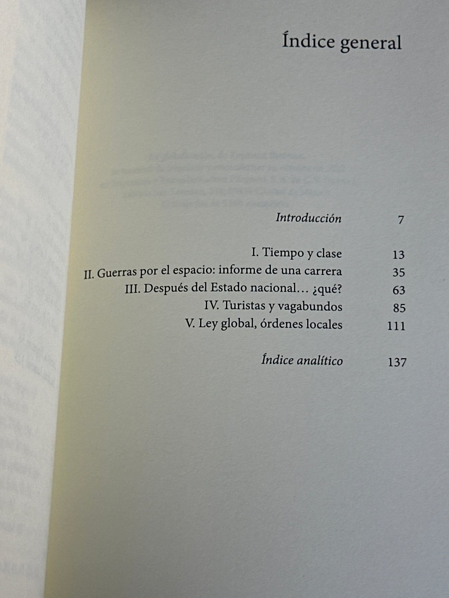 Globalización: consecuencias humanas - Zymunt Bauman