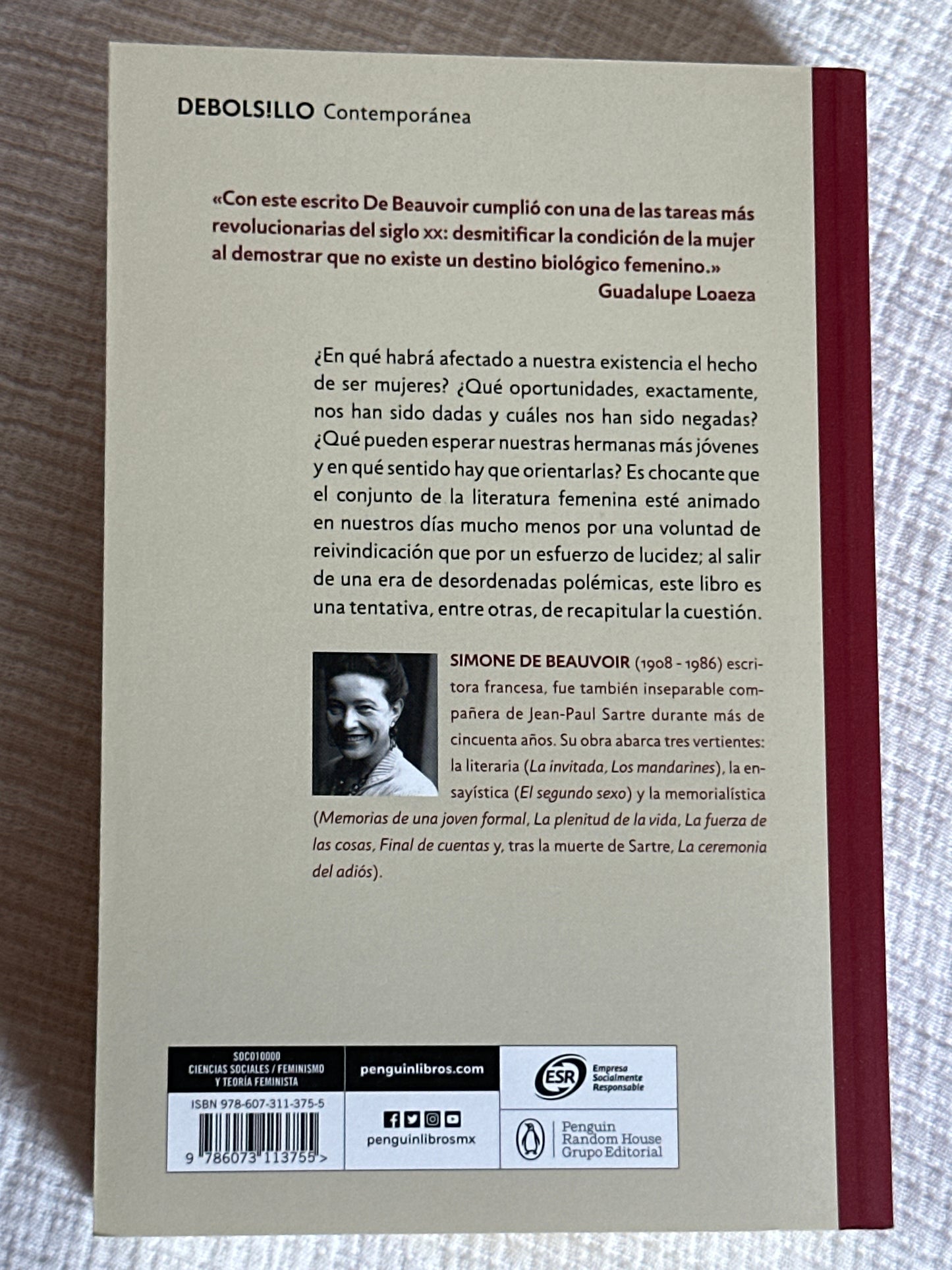 El segundo sexo - Simone de Beauvoir
