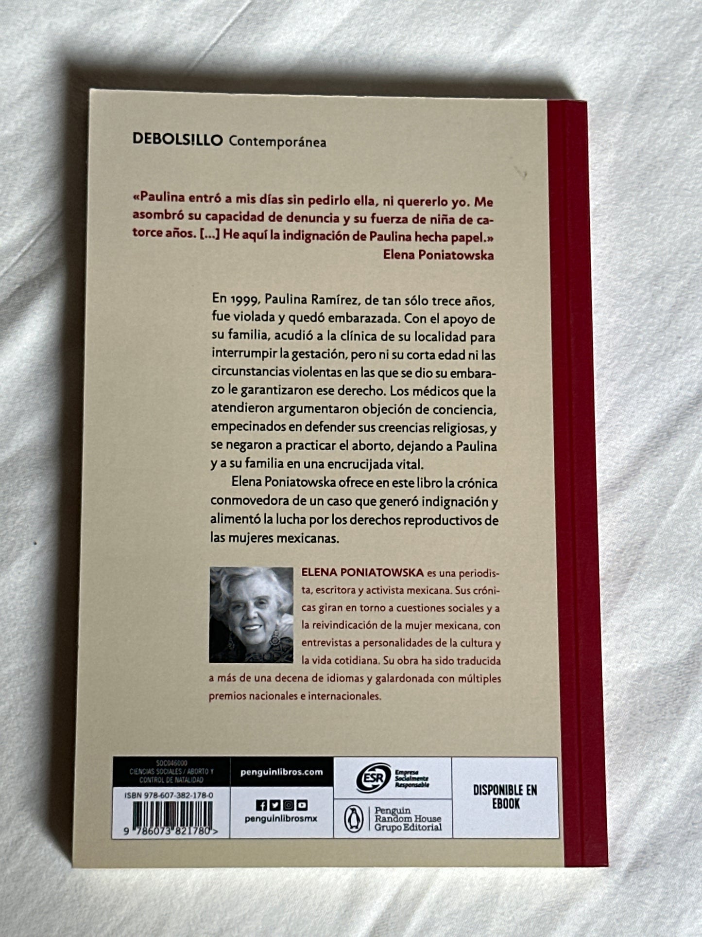 La herida de Paulina - Elena Poniatowska