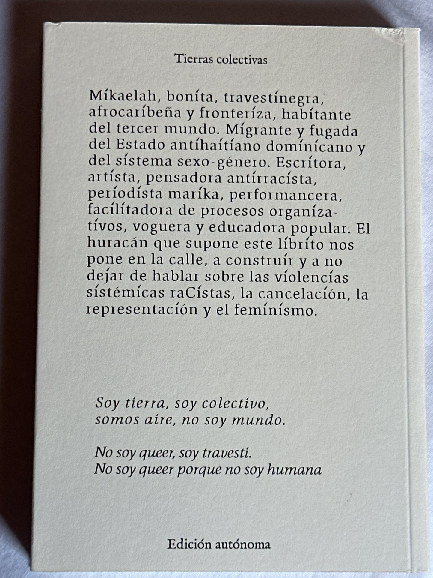 EL FEMINISMO YA FUE - Mikaelah Drullard