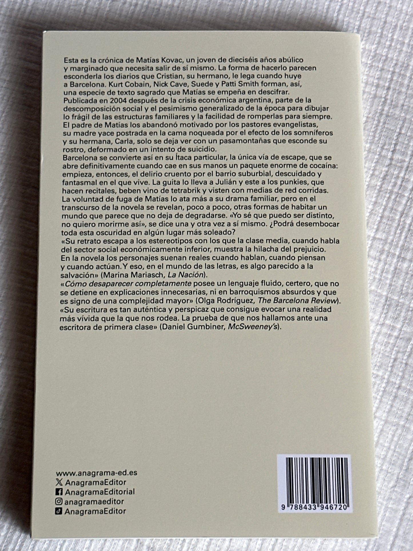 Cómo desaparecer completamente - Mariana Enríquez