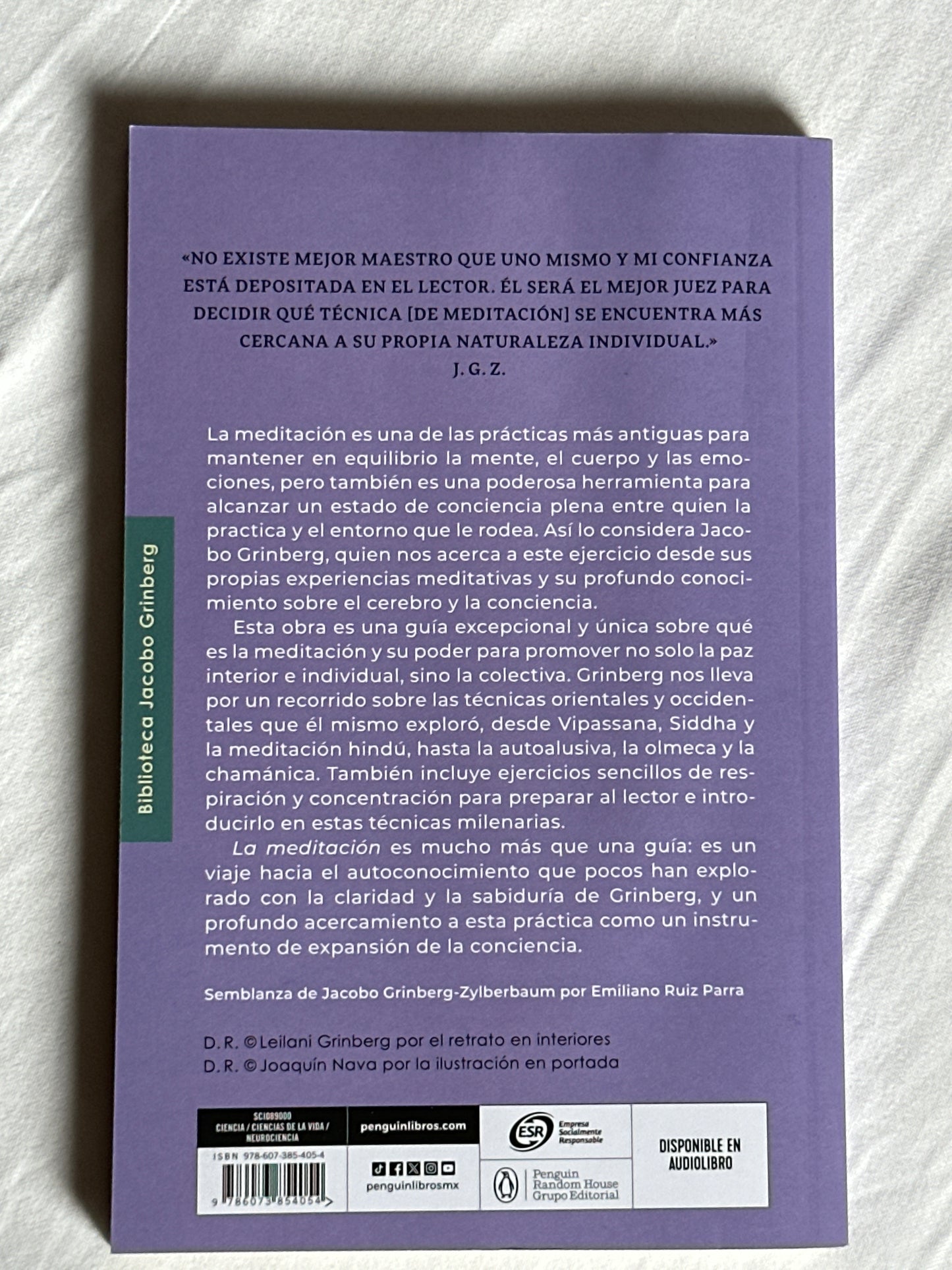 La meditación - Jacobo Grinberg-Zylberbaum