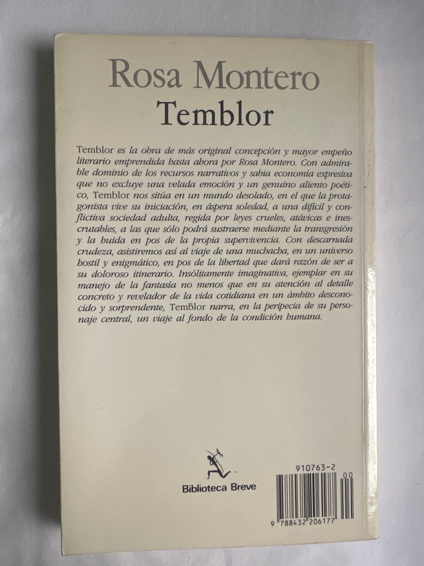 TEMBLOR - Rosa Montero