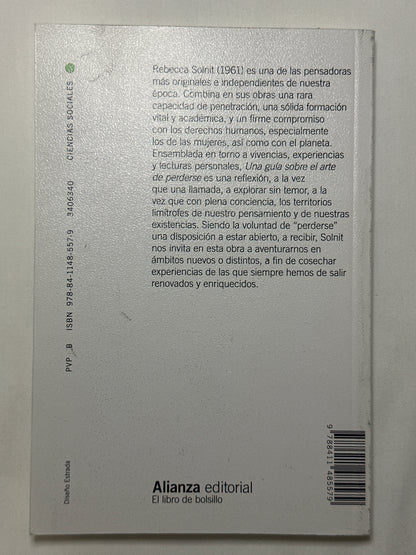 UNA GUÍA SOBRE EL ARTE DE PERDERSE - Rebecca Solnit