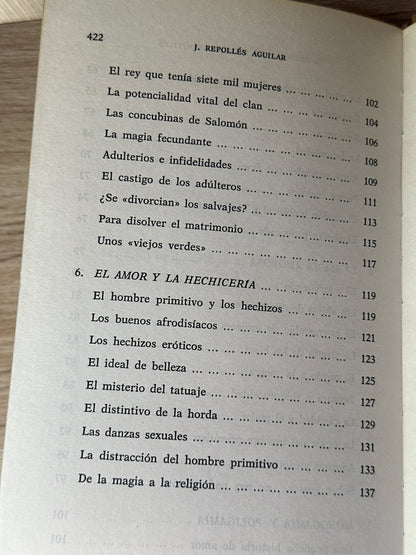 El amor en los pueblos primitivos