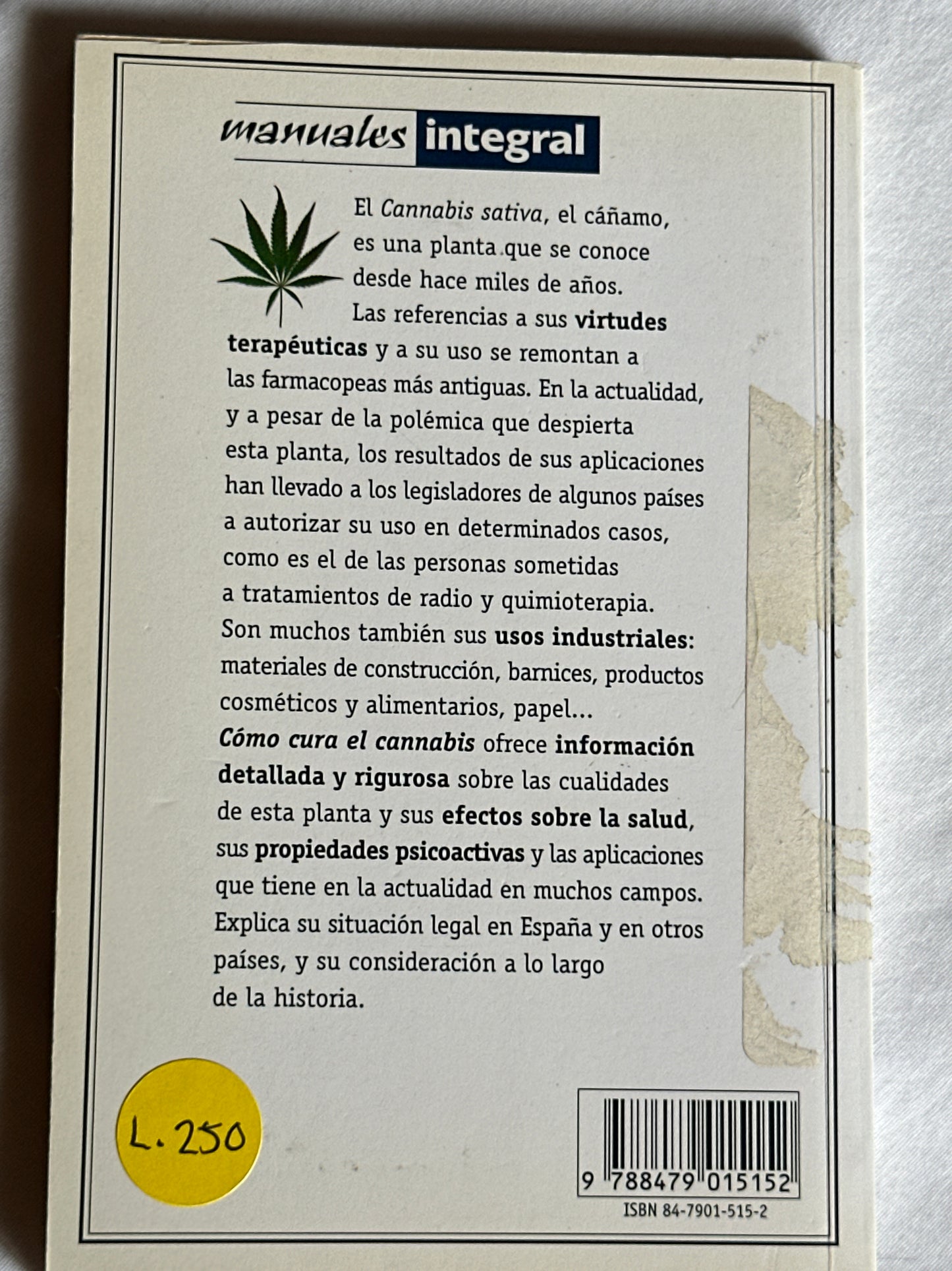 CÓMO CURA EL CANNABIS - Elisabet Riera