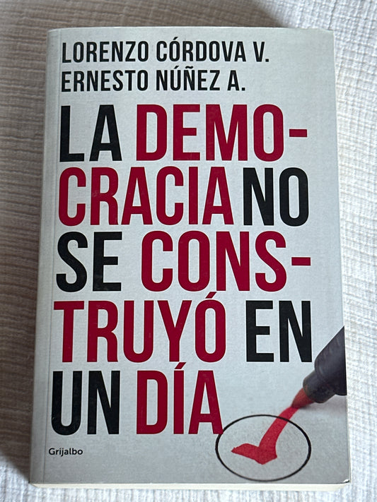 La democracia no se construyó en un día