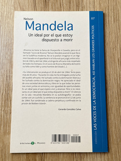 Un ideal por el que estoy dispuesto a morir