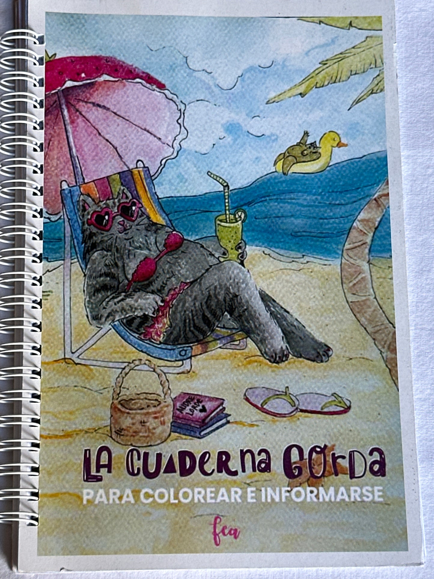 Cuaderna gorda para colorear e informarse - Gabriela Contreras
