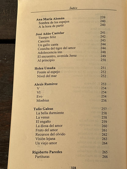 Antología de la poesía amorosa hondureña - Roberto Sosa (comp.)