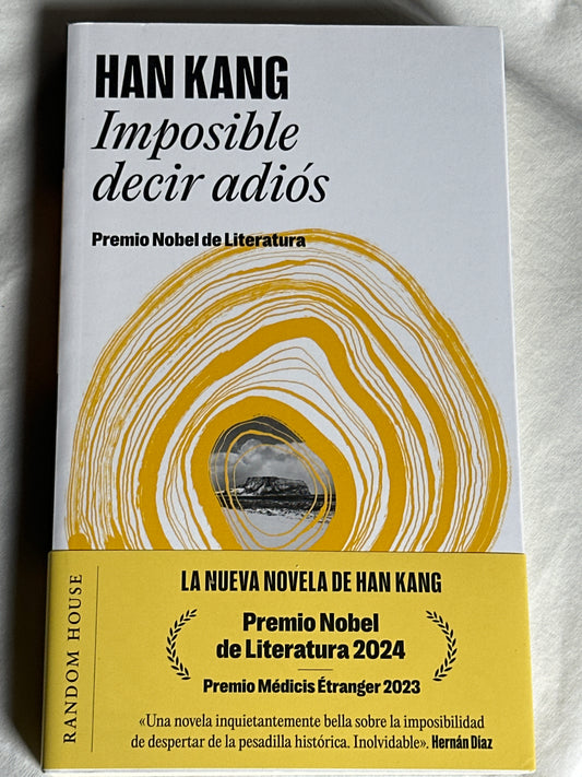 IMPOSIBLE DECIR ADIÓS - Han Kang