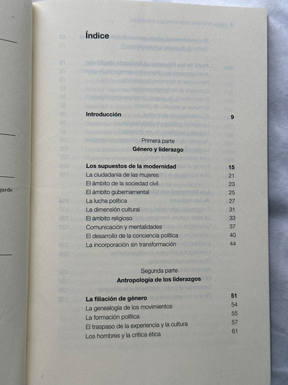 CLAVES FEMINISTAS PARA LIDERAZGOS ENTRAÑABLES - Marcela Lagarde y de los Ríos