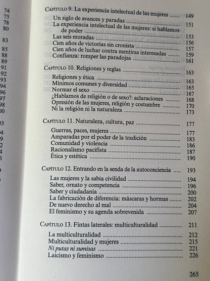 Ahora, feminismo