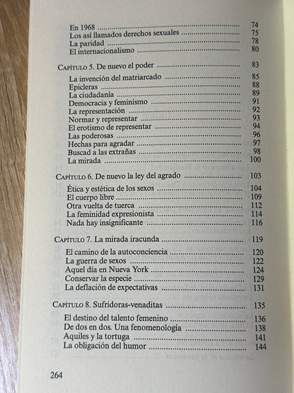 Ahora, feminismo