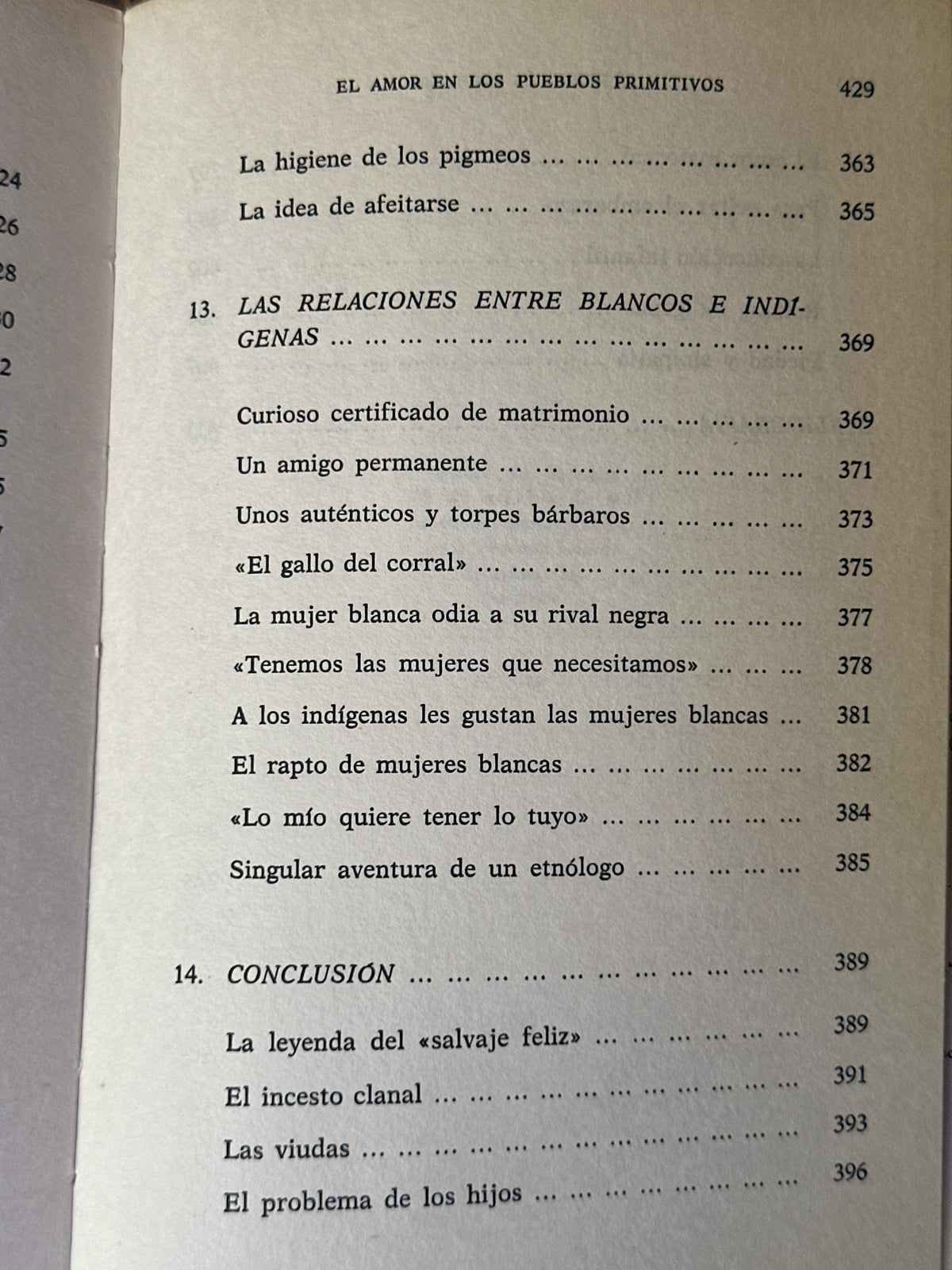El amor en los pueblos primitivos
