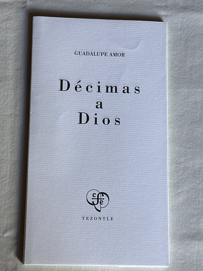 Décimas a dios - Guadalupe Amor