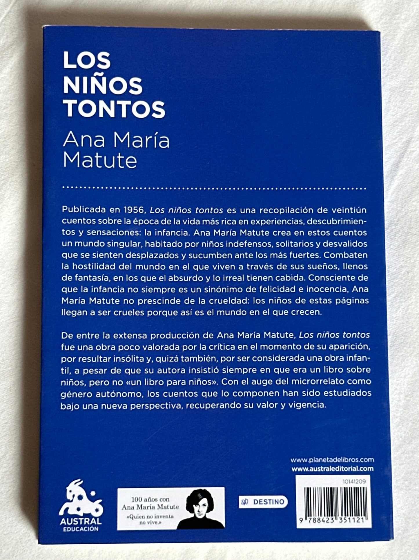 Los niños tontos - Ana María Matute