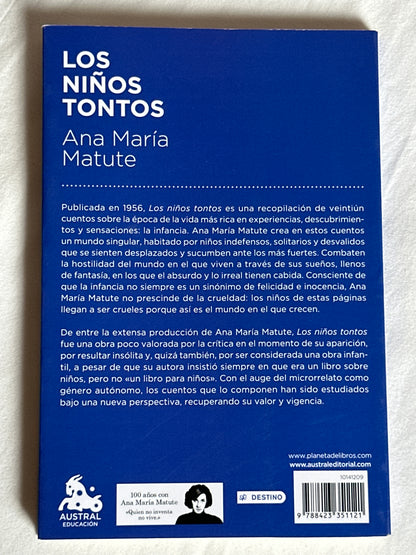 Los niños tontos - Ana María Matute