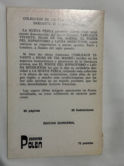 LA PERLA: COLECCIÓN DE LECTURAS SICALÍPTICAS SARCÁSTICAS Y VOLUPTOSAS, No.8