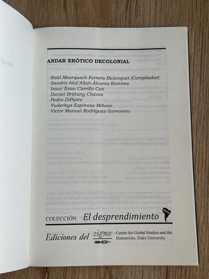 Andar erótico decolonial