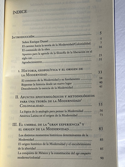 Hacia una teoría de la modernidad/colonialidad