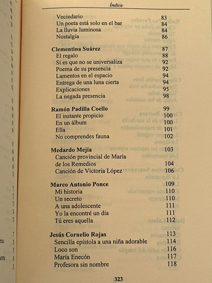 Antología de la poesía amorosa hondureña - Roberto Sosa (comp.)