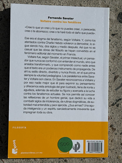 VOLTAIRE CONTRA LOS FANÁTICOS - Fernando Savater