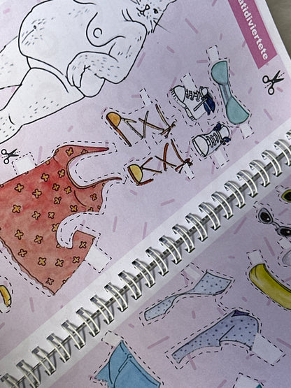 Cuaderna gorda para colorear e informarse - Gabriela Contreras