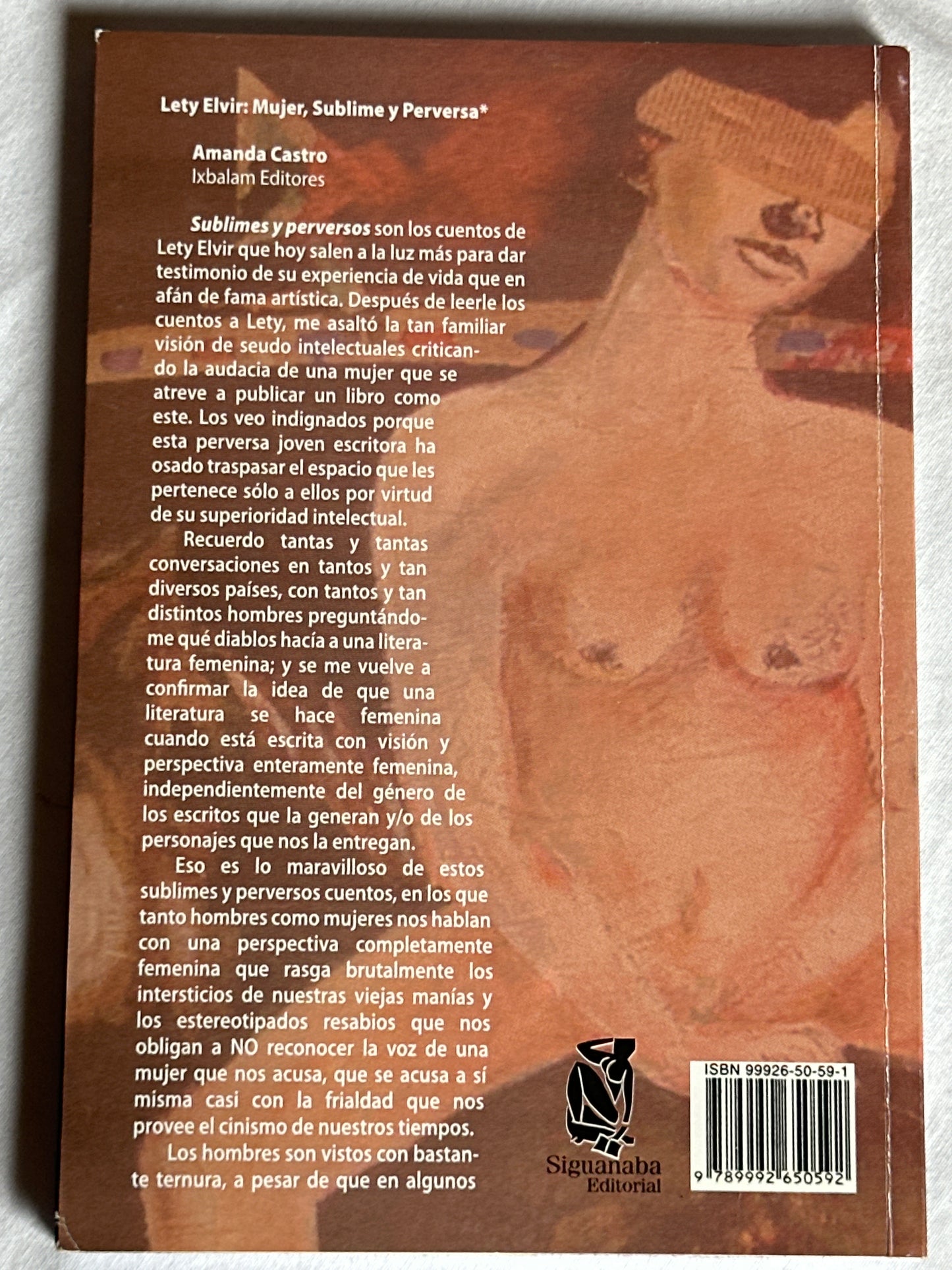 SUBLIMES Y PERVERSOS - Lety Elvir