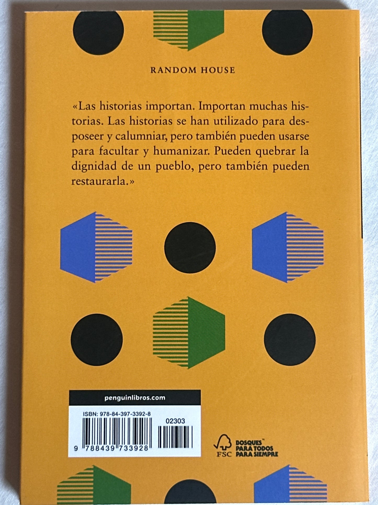 EL PELIGRO DE LA HISTORIA ÚNICA - Chimamanda Ngozi Adichie