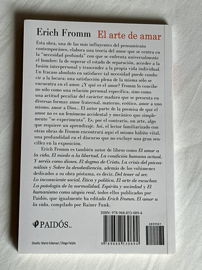 El arte de amar - Erich Fromm