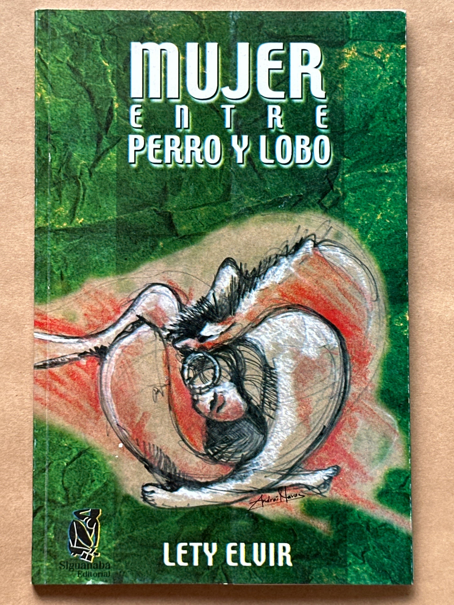 MUJER ENTRE PERRO Y LOBO - Lety Elvir