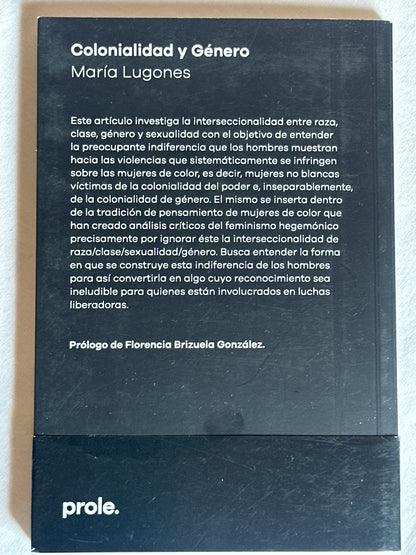 COLONIALIDAD Y GÉNERO - María Lugones