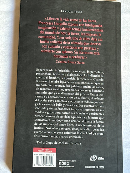 En qué momento me volví esa señora iracunda - Francesca Gargallo