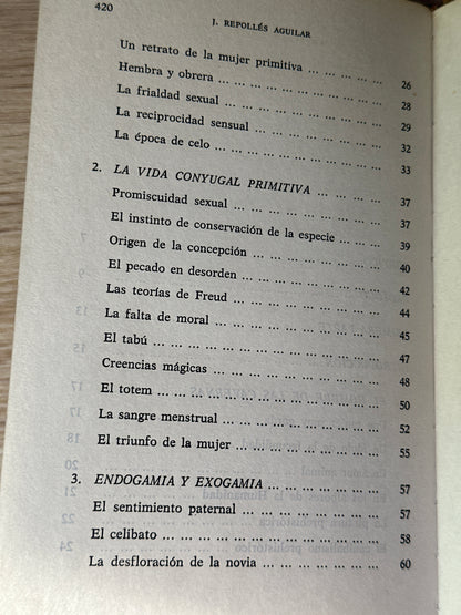 El amor en los pueblos primitivos