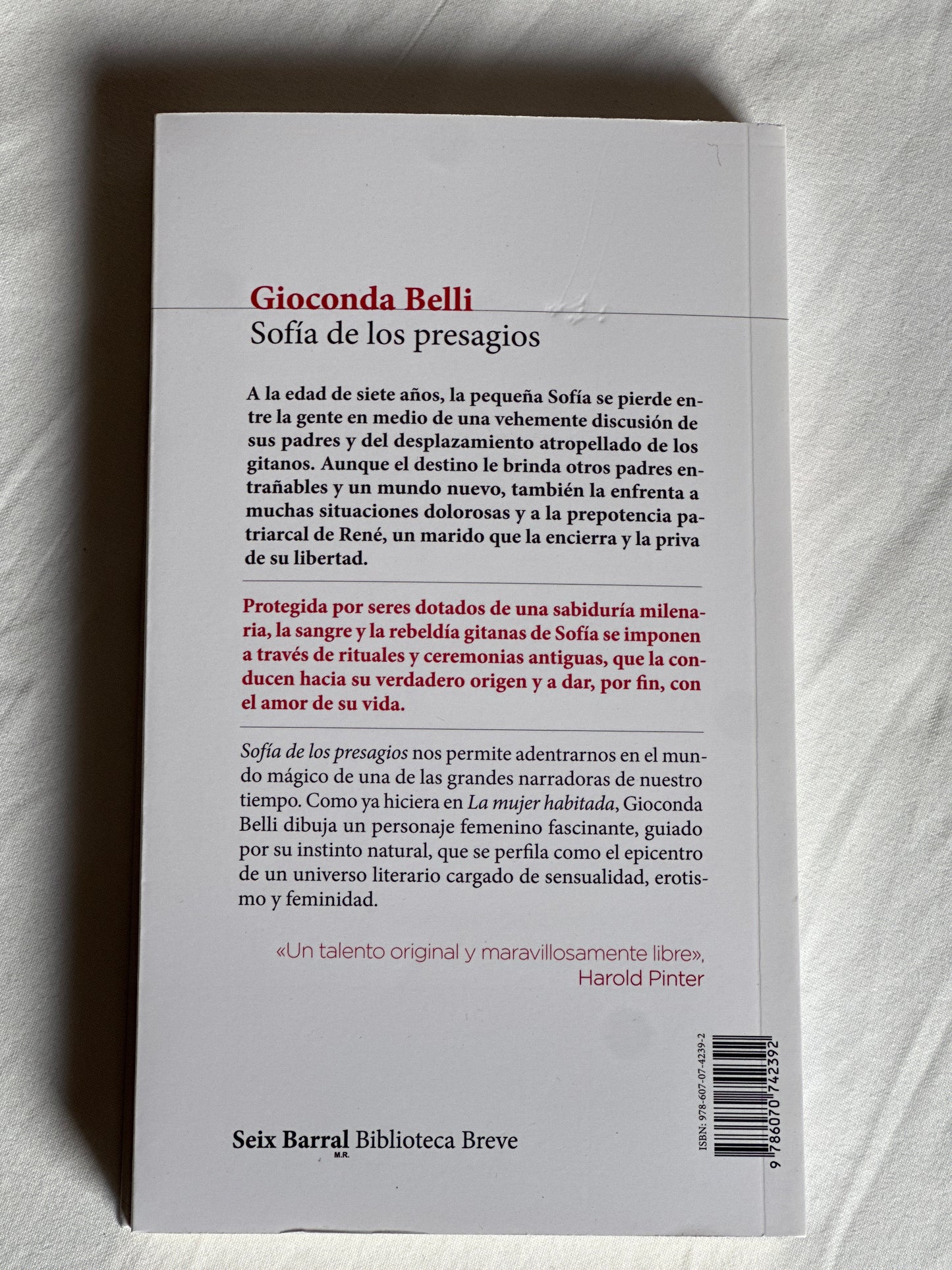Sofía de los presagios - Gioconda Belli