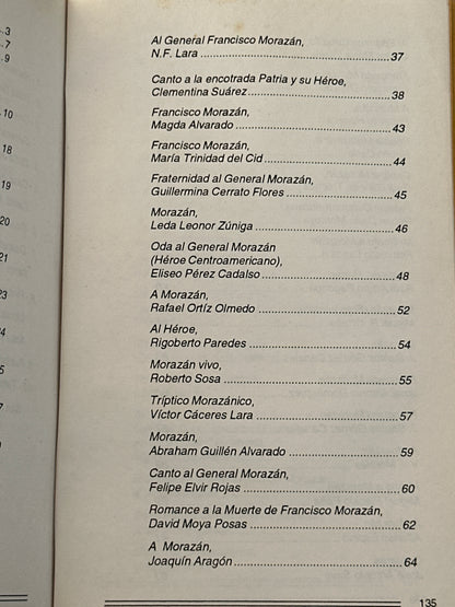 Antología poética morazánica - Leda Leonor Zúniga Rodezno