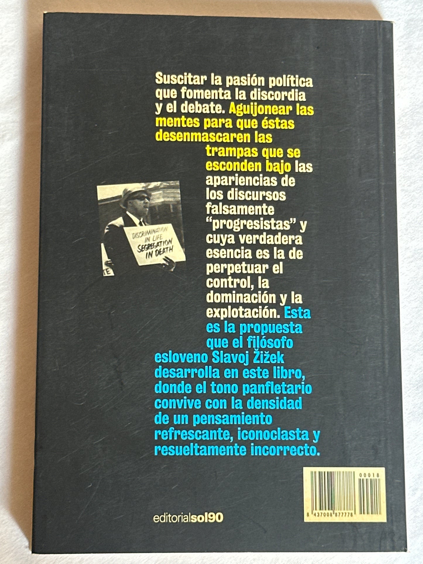 EN DEFENSA DE LA INTOLERANCIA - Slavoj Zizek