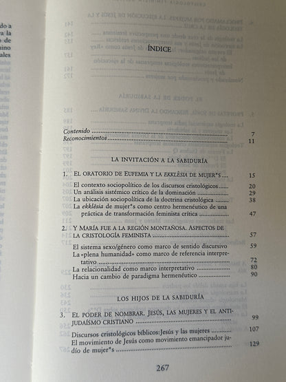 Cristología feminista crítica: Jesús, hijo de Miriam, profeta de la sabiduría