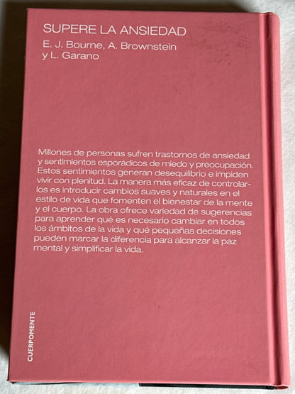 SUPERE LA ANSIEDAD - E.J. Bourne et.al.