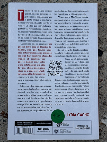 MACHISMOS COTIDIANOS - Claudia de la Garza, Eréndida Derbez