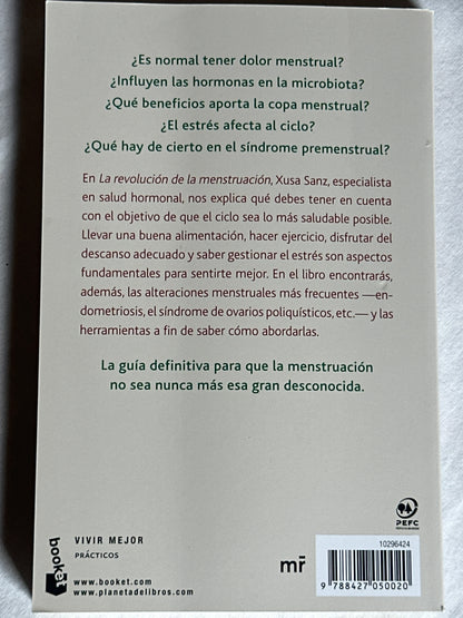 LA REVOLUCIÓN DE LA MENSTRUACIÓN - Xusa Sanz