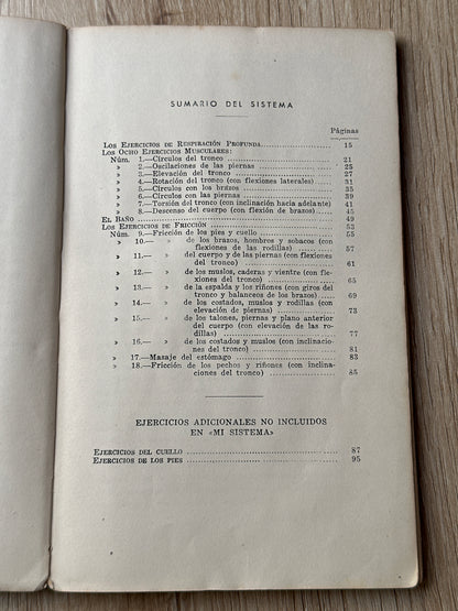Mi sistema para las señoras