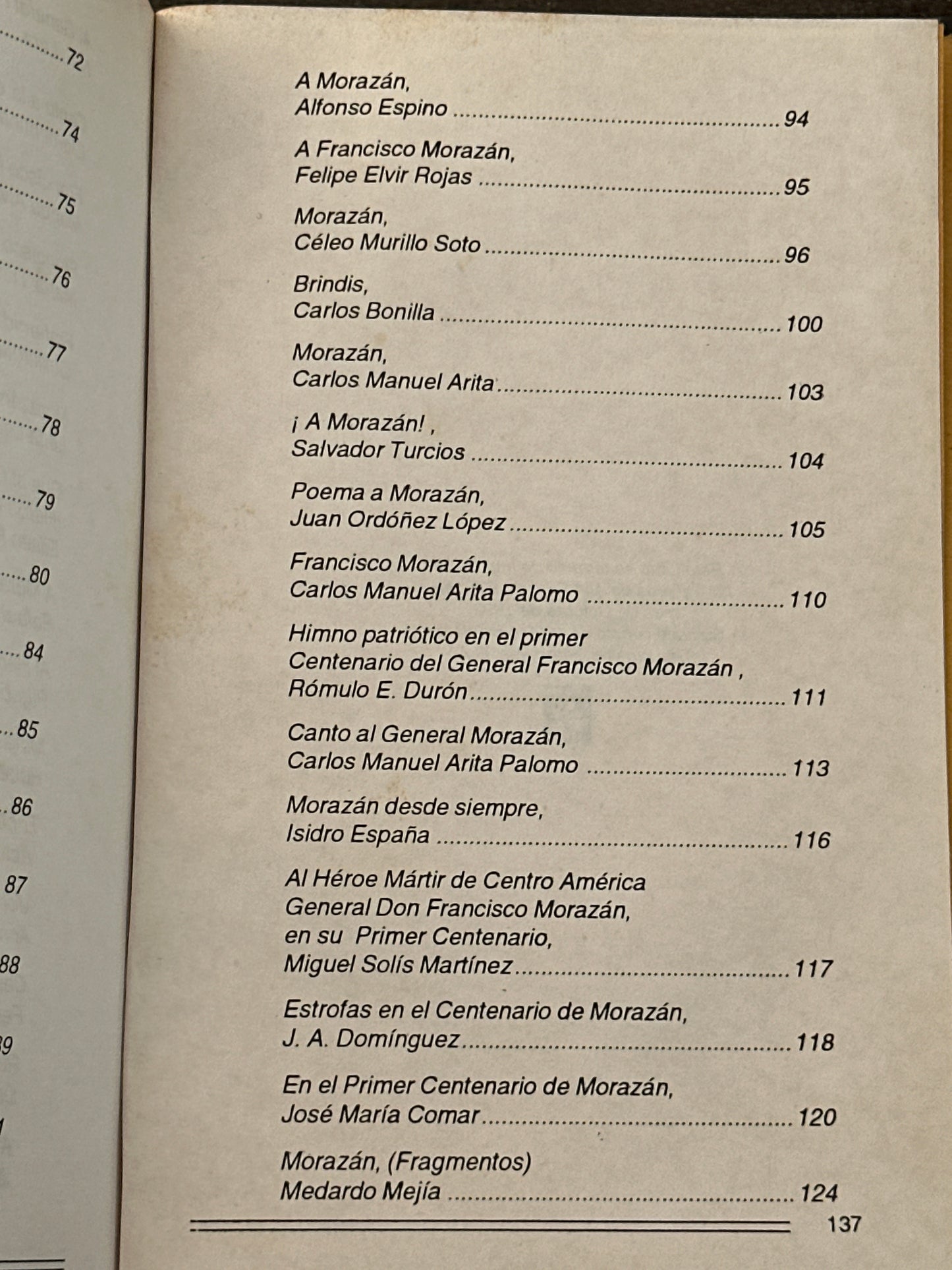 Antología poética morazánica - Leda Leonor Zúniga Rodezno