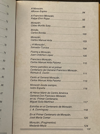 Antología poética morazánica - Leda Leonor Zúniga Rodezno
