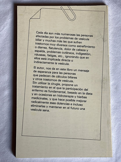 CURA NATURAL DE LOS TRASTORNOS DE VESÍCULA - R. Newman Turner