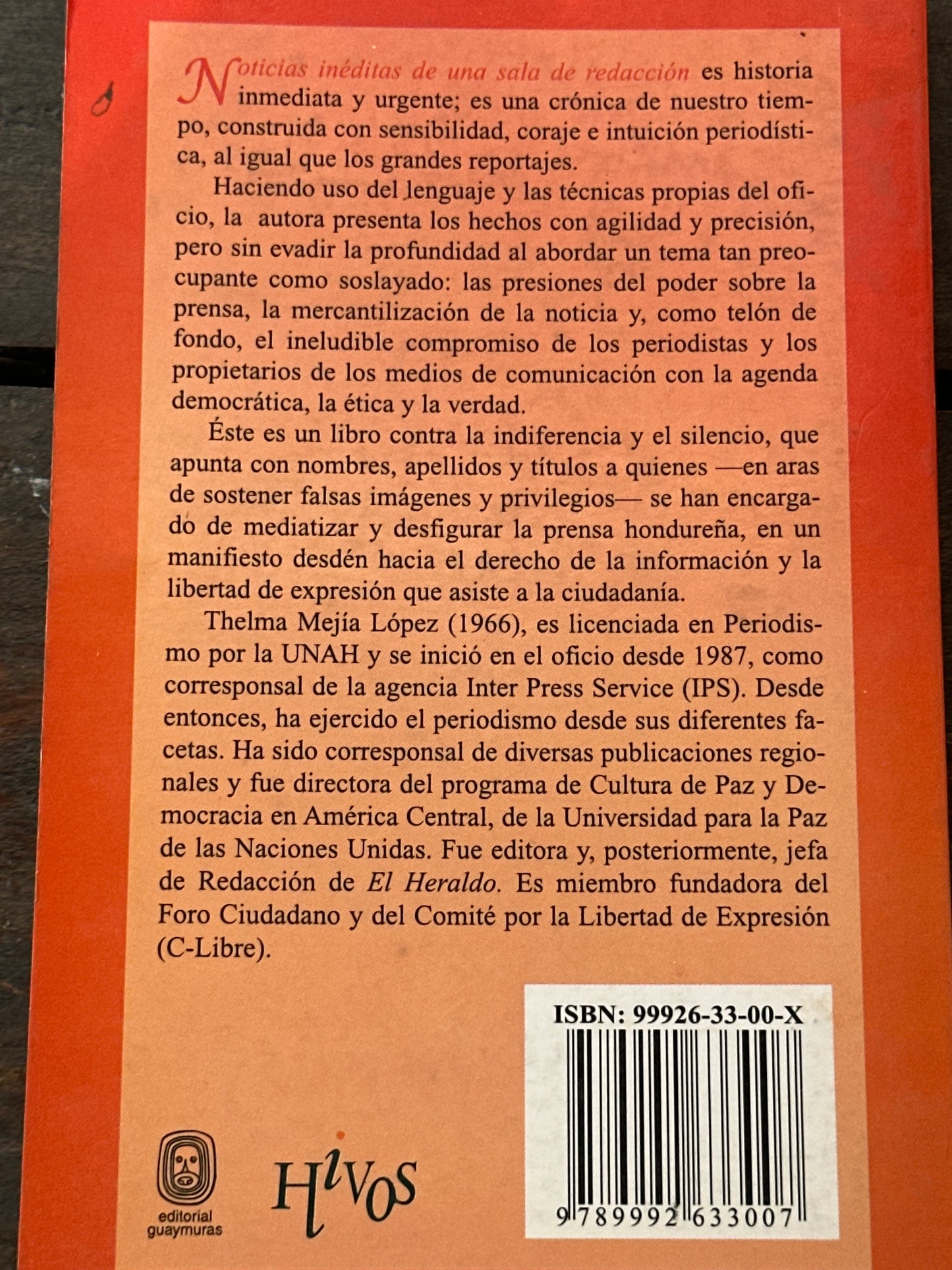 Noticias inéditas de una sala de redacción - Thelma Mejía
