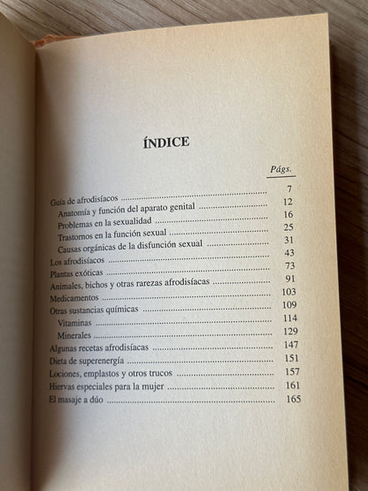 Afrodisíacos naturales